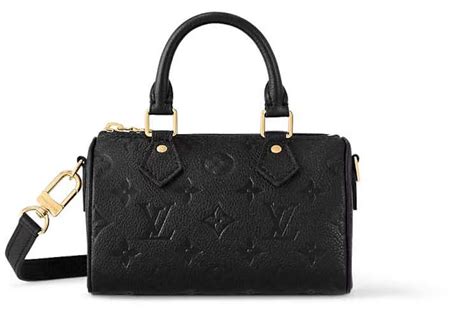 louis vuitton nano speedy black